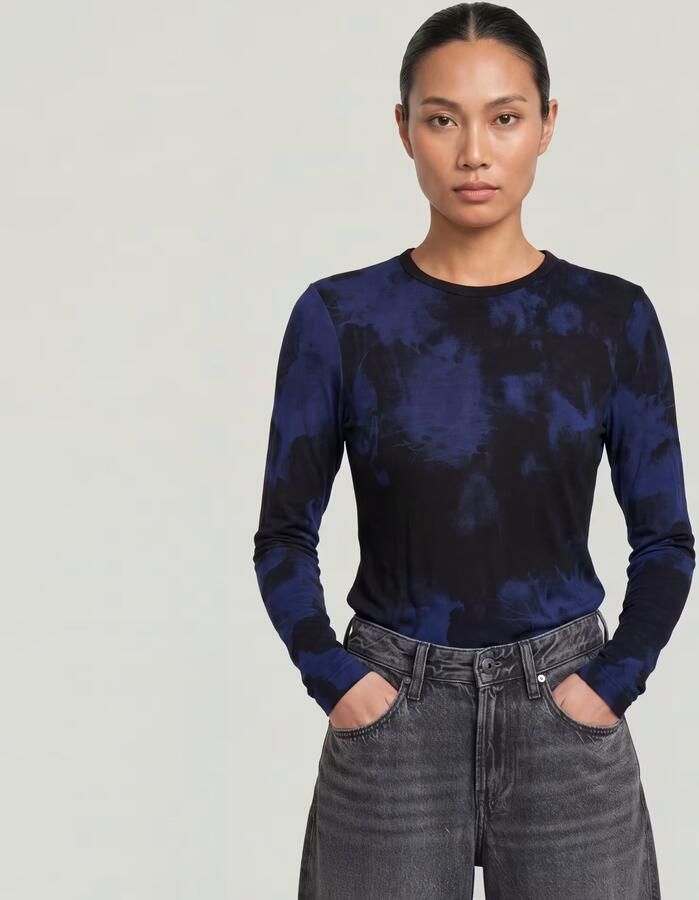 G-Star RAW Vintage Wash Slim Top Meerkleurig Dames - Foto 8