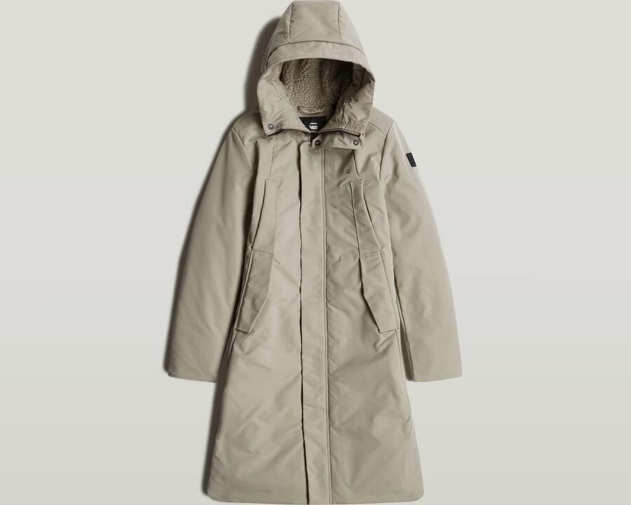 G-Star RAW Vodan 2.0 Long Jack Beige Dames - Foto 4