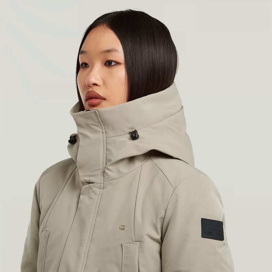 G-Star RAW Vodan 2.0 Long Jack Beige Dames - Foto 2