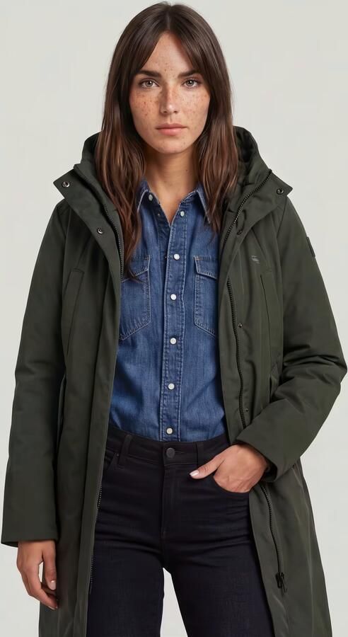 G-Star RAW Vodan 2.0 Long Jack Grijs Dames - Foto 5