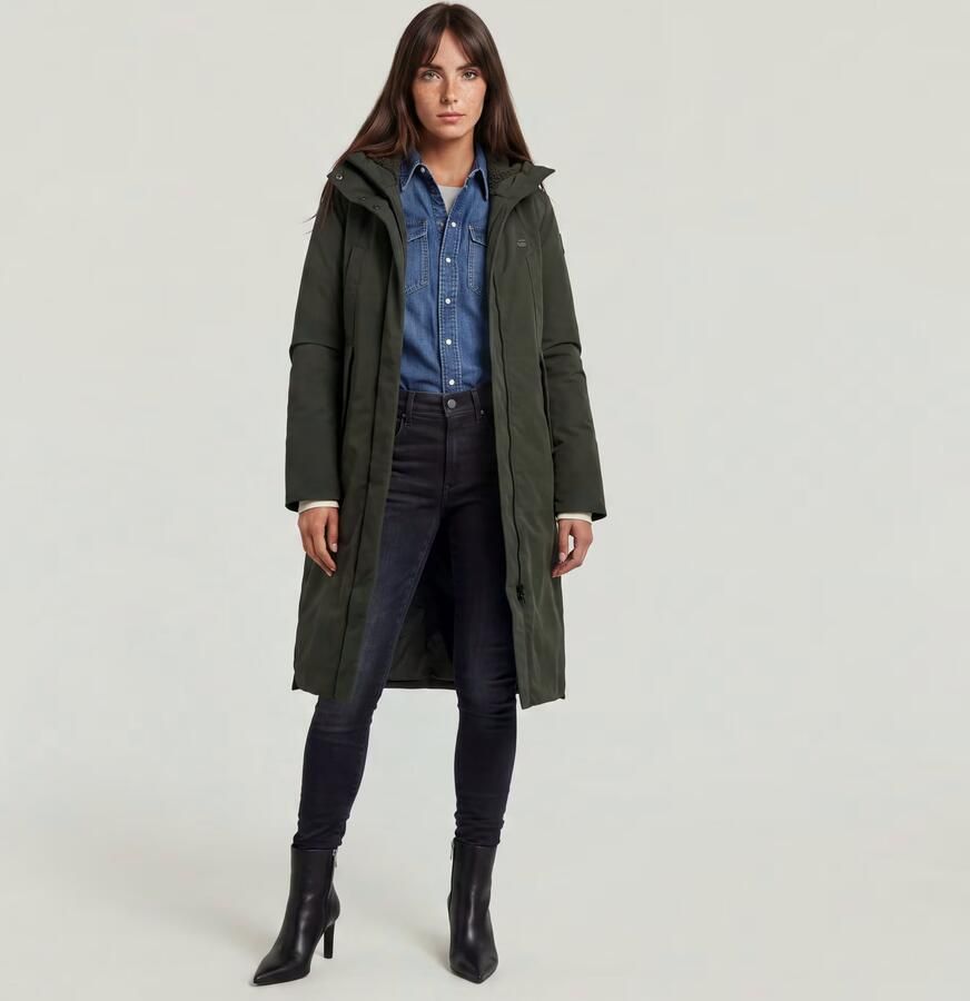 G-Star RAW Vodan 2.0 Long Jack Grijs Dames - Foto 3