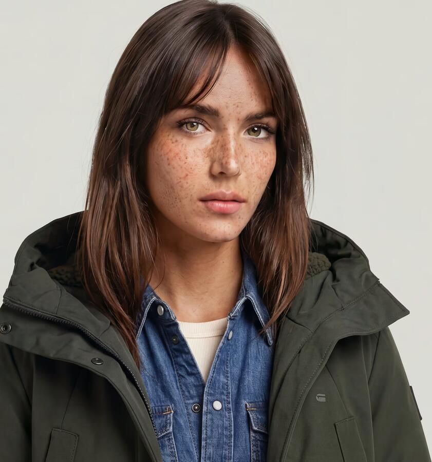 G-Star RAW Vodan 2.0 Long Jack Grijs Dames - Foto 4
