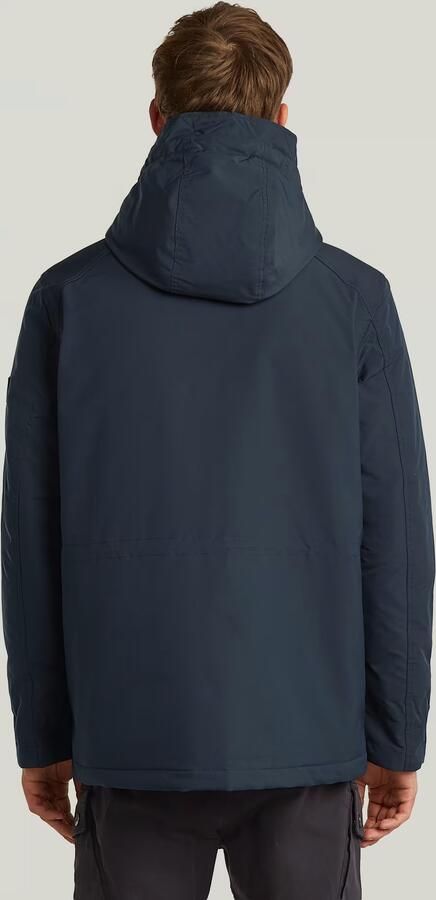 G-Star RAW Vodan Gewatteerd Jack met Capuchon Donkerblauw Heren - Foto 7
