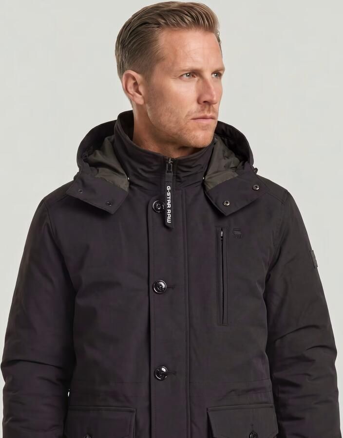 G-Star RAW Outdoorjack Vodan Padded Hdd Jkt met verstelbare taille - Foto 12