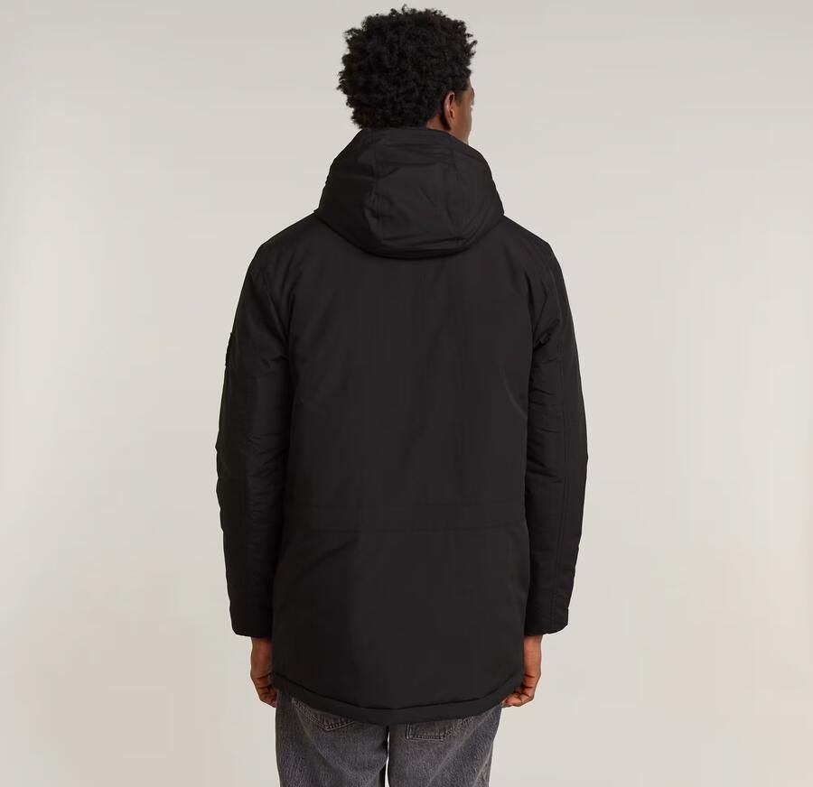 G-Star RAW Vodan Gewatteerde Parka Met Capuchon Zwart Heren - Foto 6