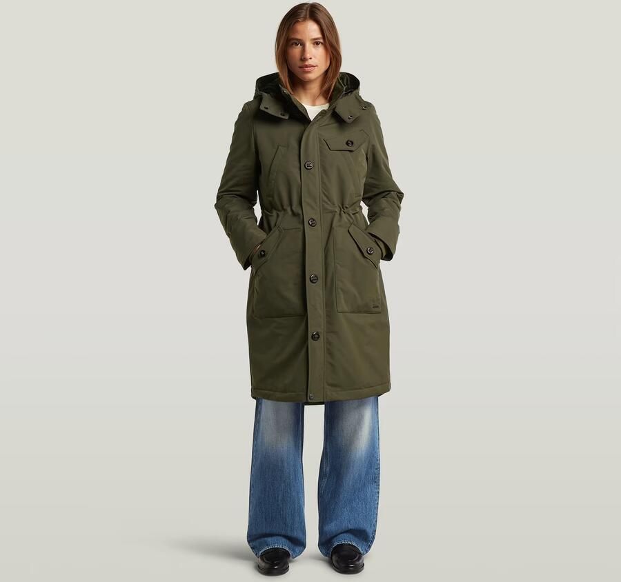 G-Star RAW Vodan Long Jack Bruin Dames