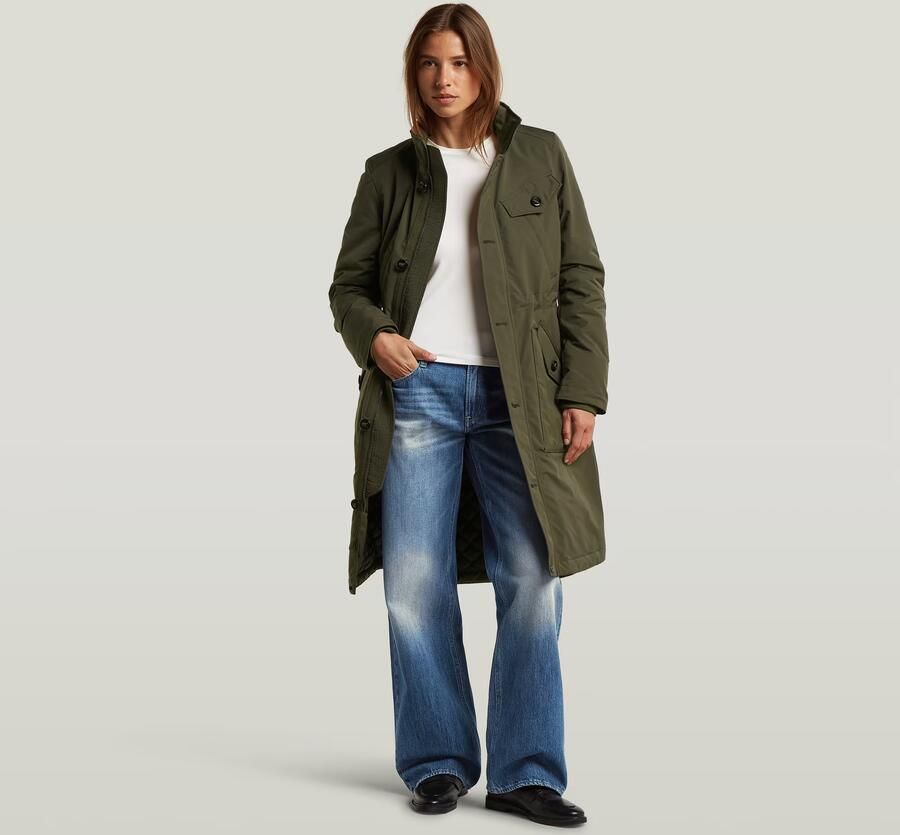 G-Star RAW Vodan Long Jack Bruin Dames - Foto 5