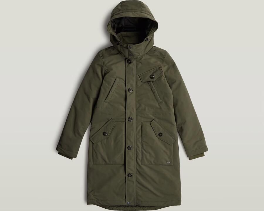 G-Star RAW Vodan Long Jack Bruin Dames - Foto 6