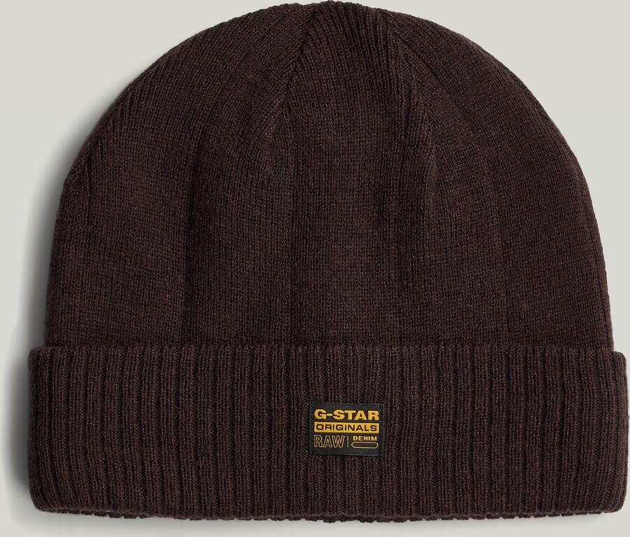 G-Star RAW Wanin Beanie Bruin Heren