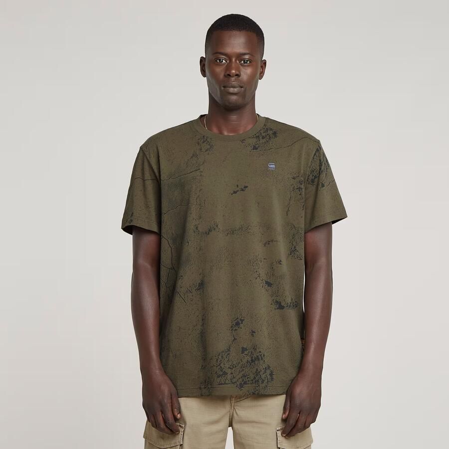 G-Star RAW Wash Allover T-Shirt Meerkleurig Heren - Foto 6