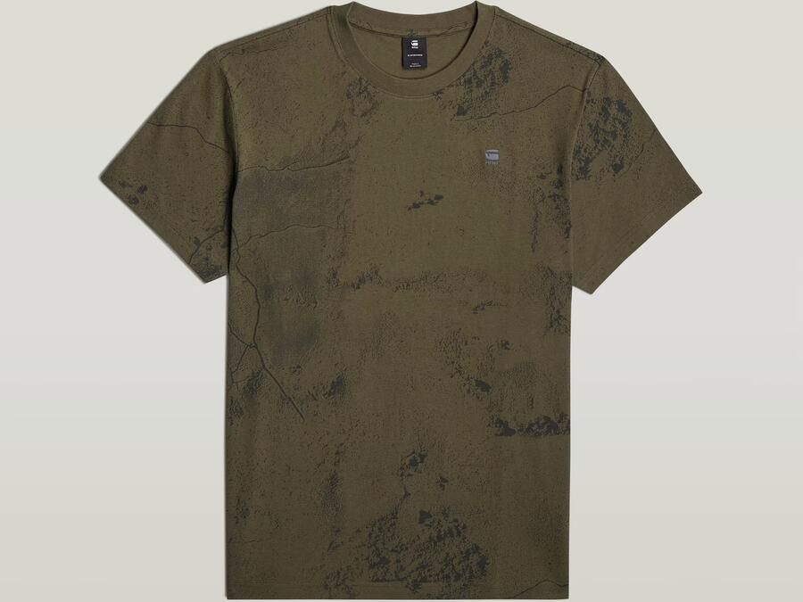 G-Star RAW Wash Allover T-Shirt Meerkleurig Heren - Foto 5