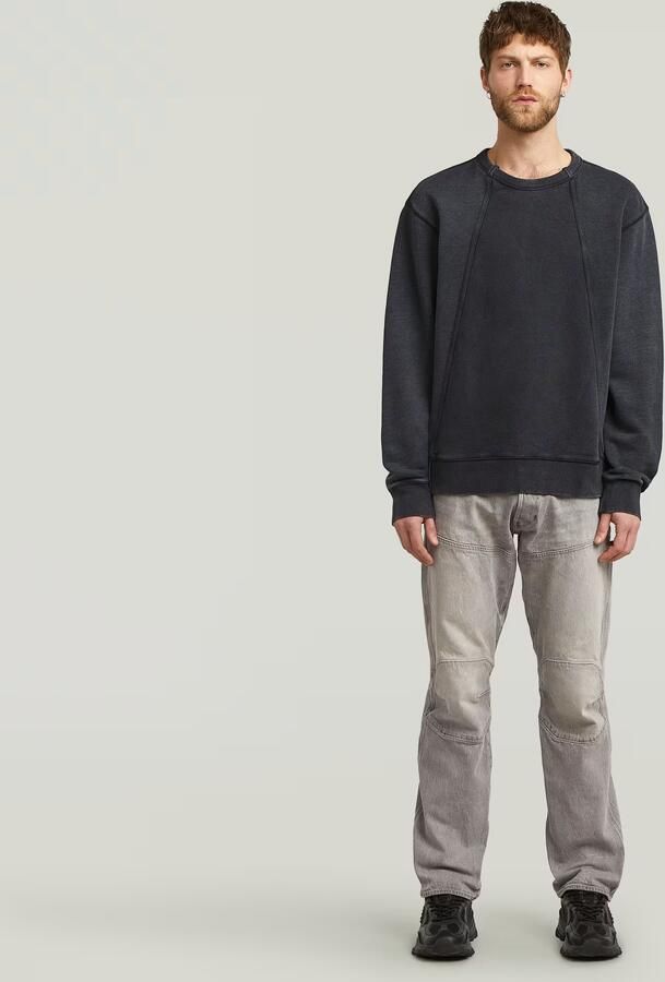 G-Star RAW Wash Panel Sweater Zwart Heren - Foto 5