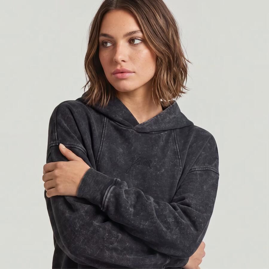 G-Star Raw Sweater D27726 D969 WASHED A LINE SCRIPT HDD-H590 DK BLACK SMOKEY - Foto 3