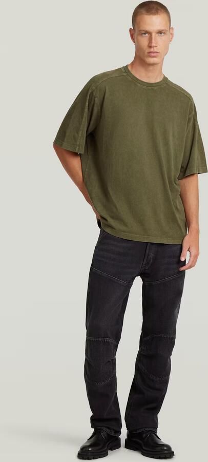 G-Star RAW Washed Boxy T-shirt Groen Heren - Foto 6