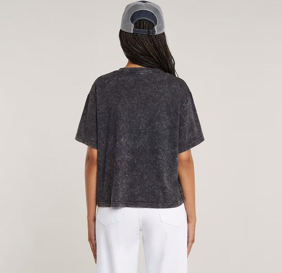 G-Star RAW Washed G-Script T-shirt Grijs Dames - Foto 3
