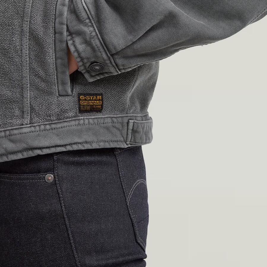 G-Star RAW Washed Hoodie Sweaterjack Grijs Dames - Foto 2