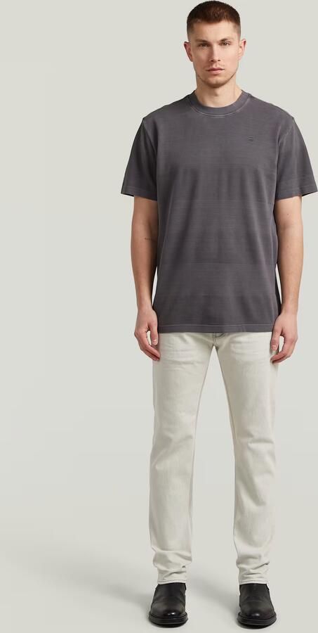G-Star RAW Washed Jacquard T-Shirt Grijs Heren - Foto 7