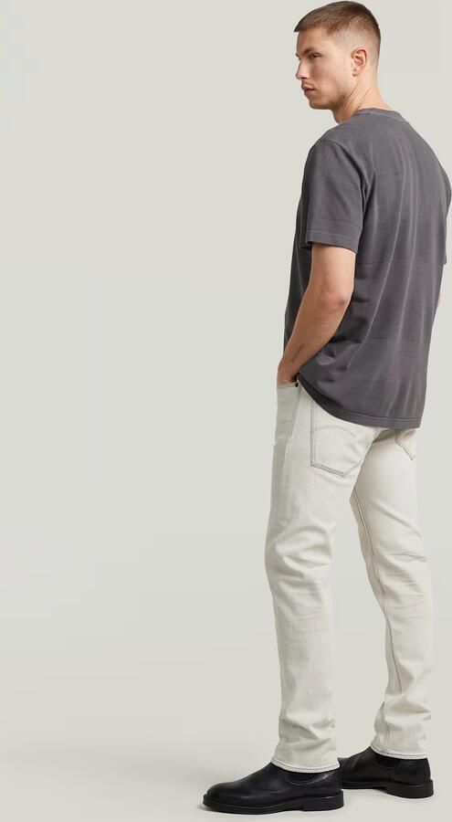 G-Star RAW Washed Jacquard T-Shirt Grijs Heren - Foto 5