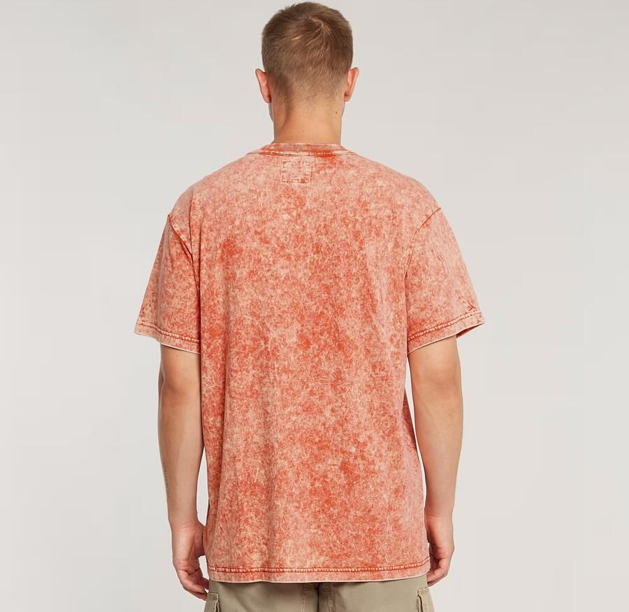 G-Star RAW Washed Loose T-Shirt Rood Heren - Foto 5