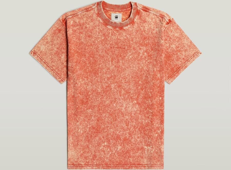 G-Star RAW Washed Loose T-Shirt Rood Heren - Foto 6