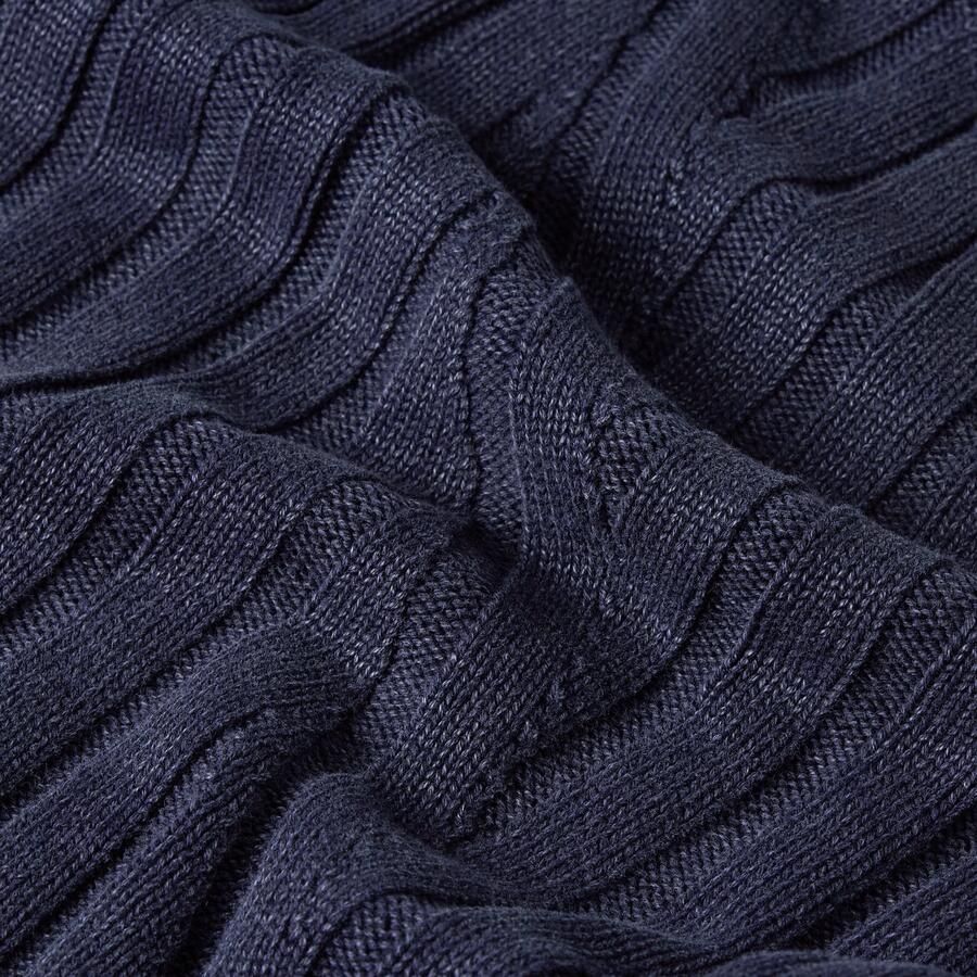 G-Star RAW Washed Loose Turtle Gebreide Trui Donkerblauw Dames - Foto 2
