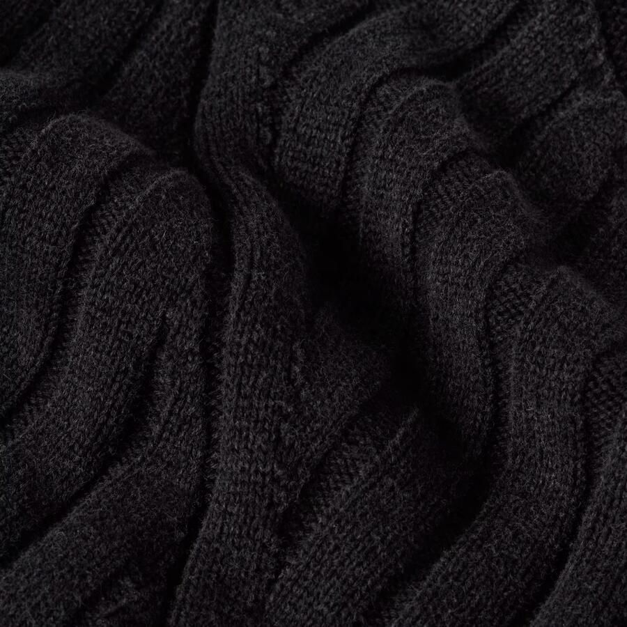 G-Star RAW Washed Loose Turtle Gebreide Trui Zwart Dames - Foto 2