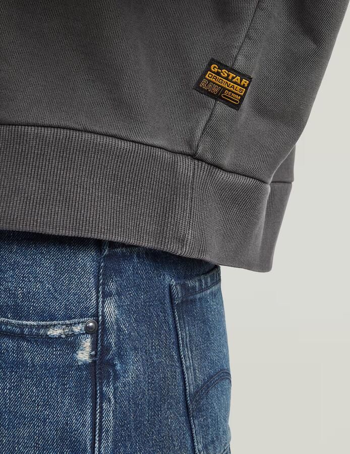 G-Star RAW Washed Loose V Sweater Grijs Dames - Foto 4
