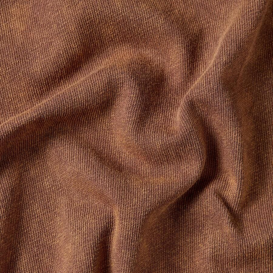 G-Star RAW Washed Pocket T-shirt Bruin Heren