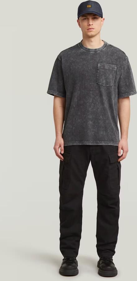 G-Star RAW Washed Pocket T-shirt Zwart Heren - Foto 5
