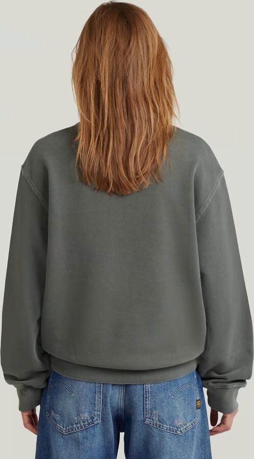 G-Star RAW Washed Relaxed Sweater Grijs Dames - Foto 5