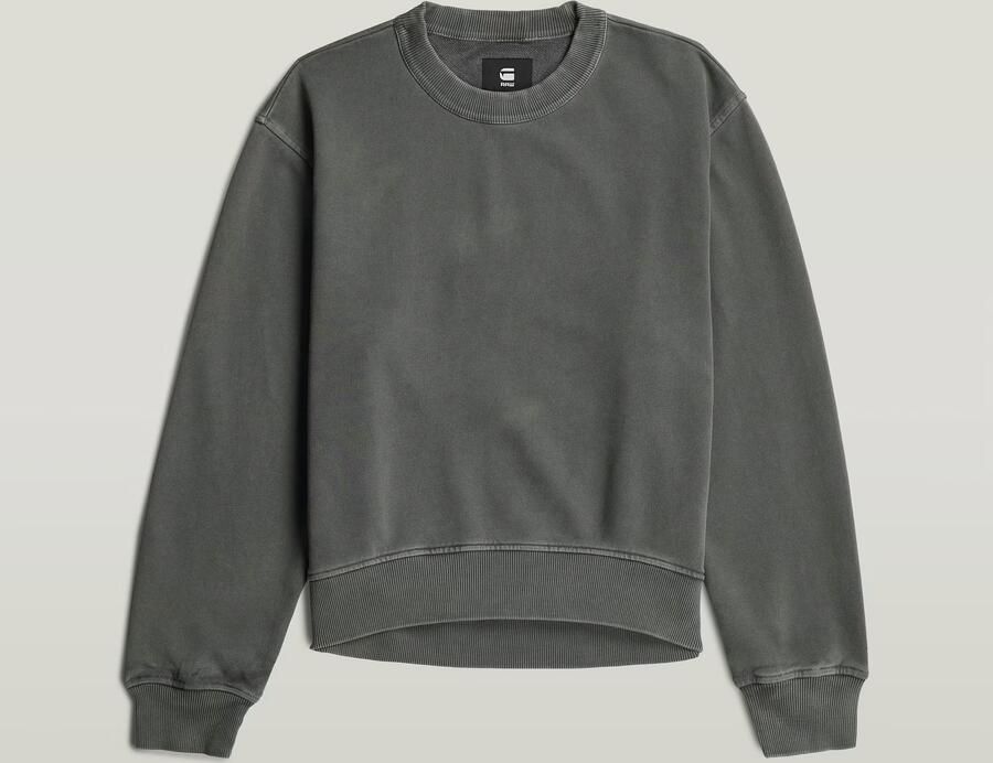 G-Star RAW Washed Relaxed Sweater Grijs Dames - Foto 3
