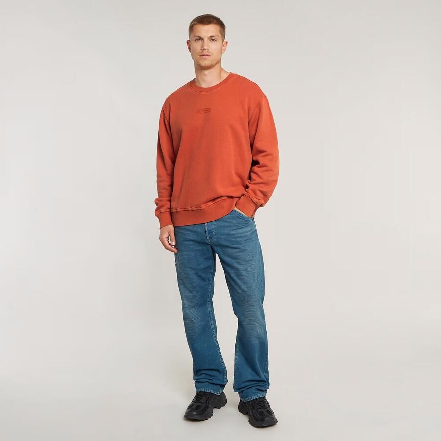 G-Star RAW Washed Relaxed Sweater Rood Heren - Foto 2