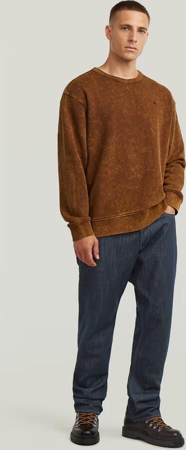 G-Star RAW Washed Sweater Bruin Heren - Foto 6