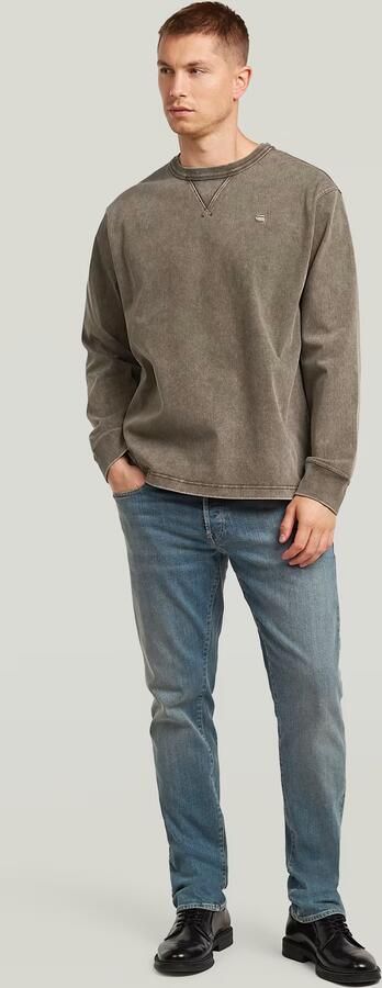 G-Star RAW Washed Sweater Bruin Heren - Foto 7