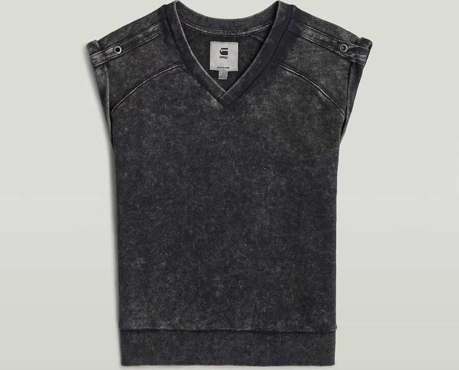 G-Star RAW Washed Sweater Grijs Dames - Foto 6
