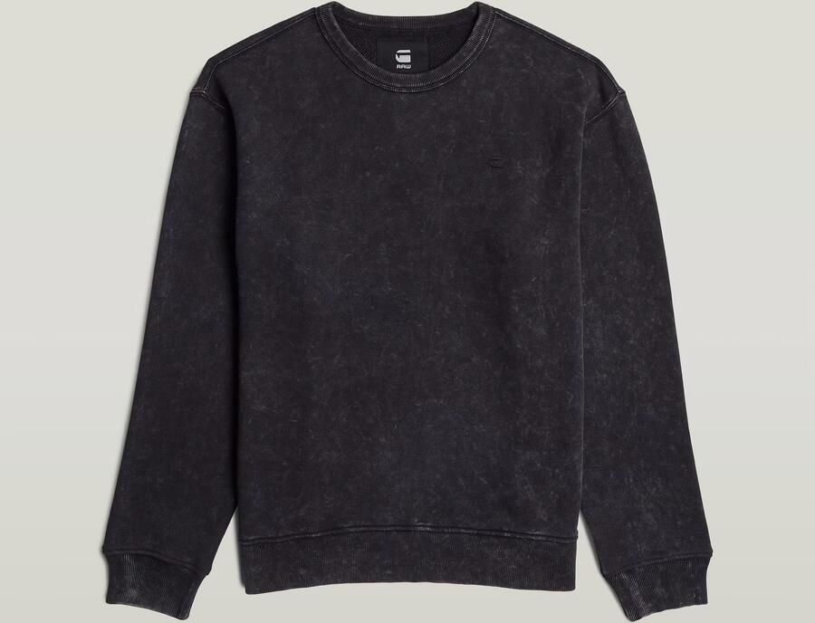 G-Star RAW Washed Sweater Zwart Heren - Foto 3