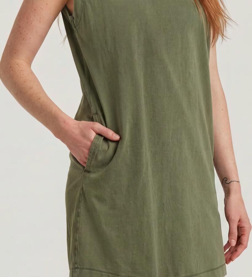 G-Star RAW Washed T-shirtjurk Groen Dames - Foto 5