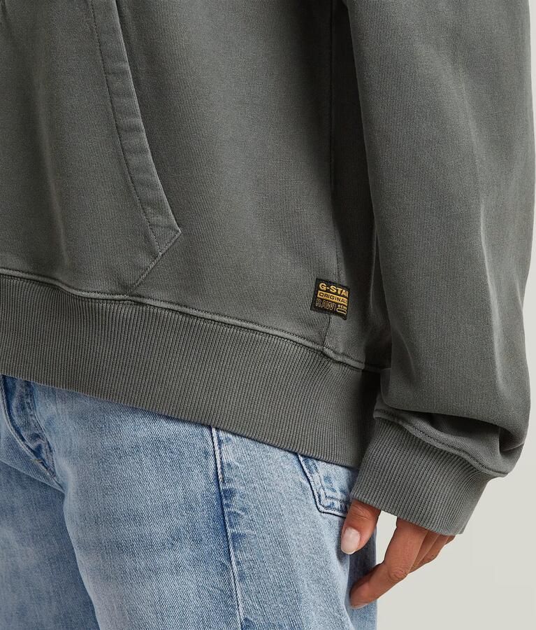 G-Star RAW Washed Zip Relaxed Hoodie Grijs Dames - Foto 3