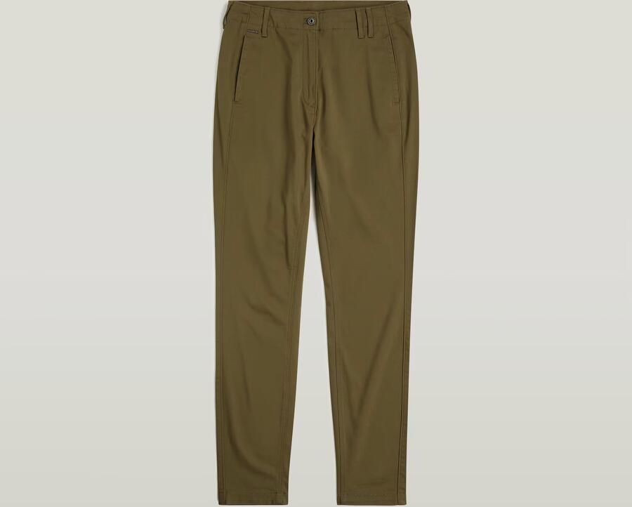 G-Star RAW Weld High Skinny Broek Groen Dames - Foto 7