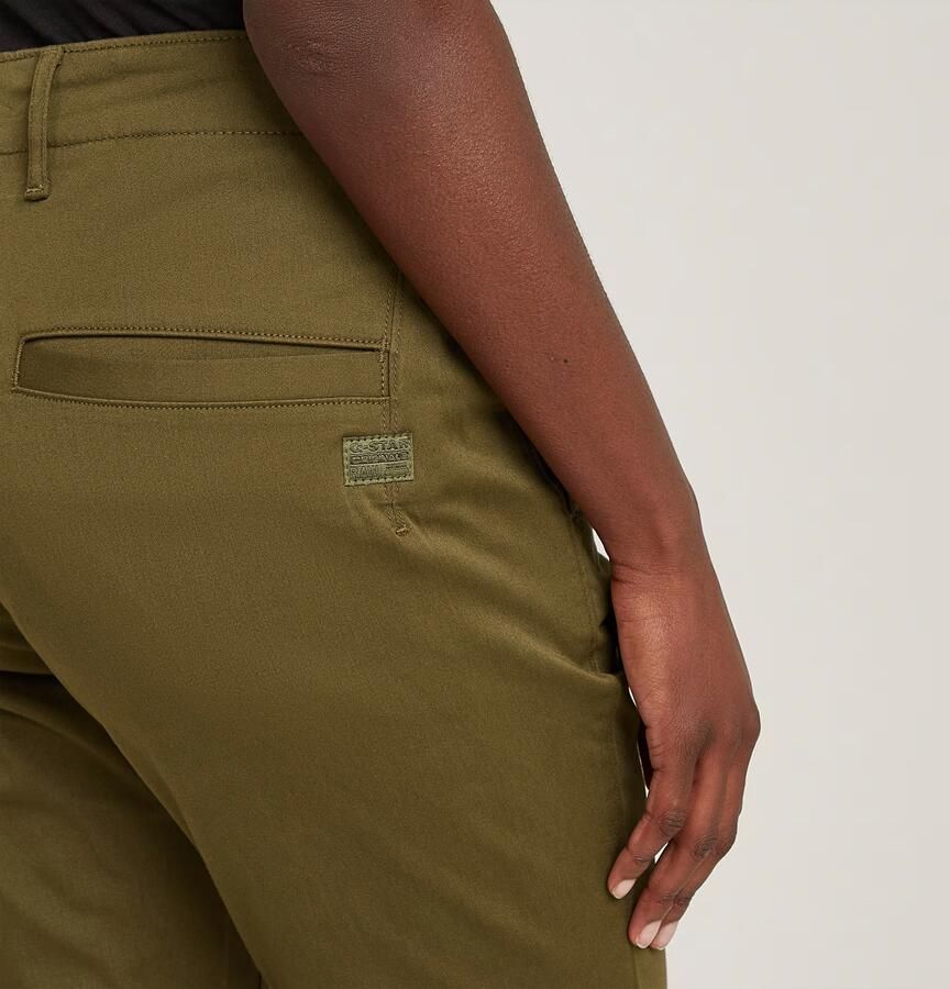 G-Star RAW Weld High Skinny Broek Groen Dames - Foto 6