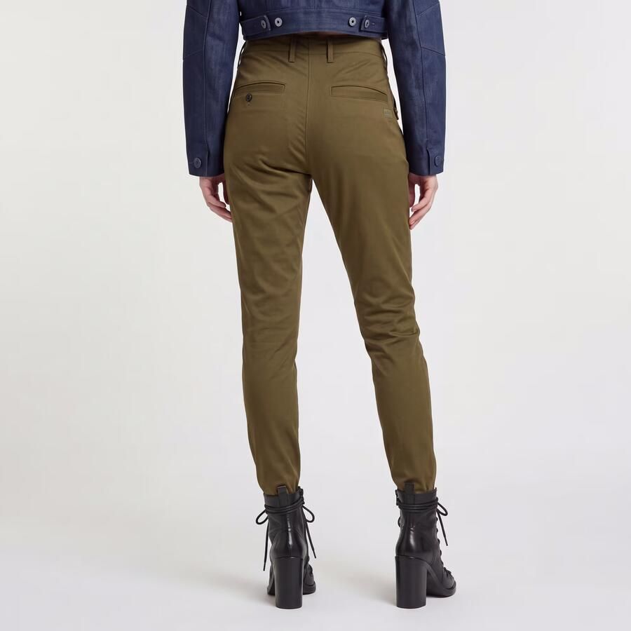 G-Star RAW Weld High Skinny Broek Groen Dames - Foto 4