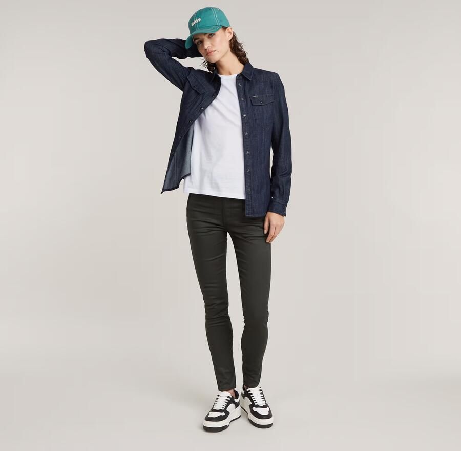 G-Star RAW Weld High Skinny Chino Grijs Dames - Foto 5
