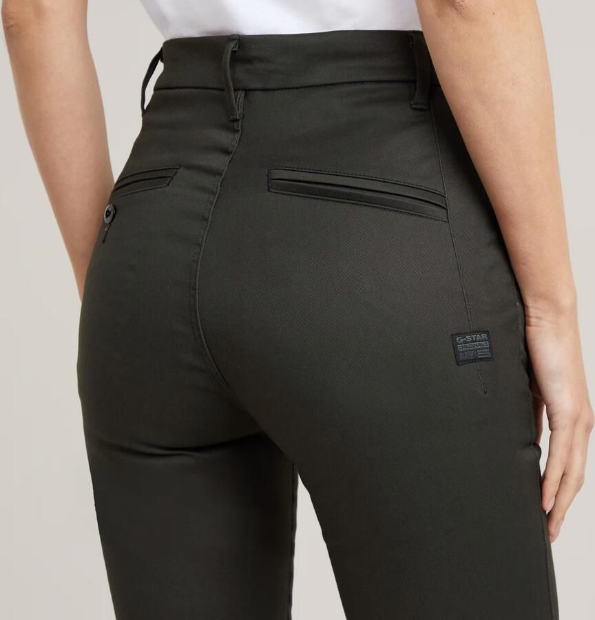 G-Star RAW Weld High Skinny Chino Grijs Dames - Foto 7