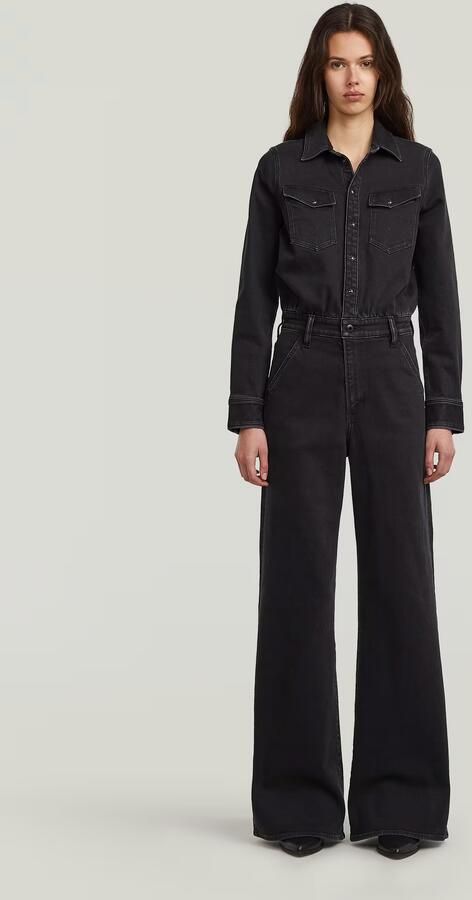 G-Star RAW Western Wide Leg Jumpsuit Anders Dames