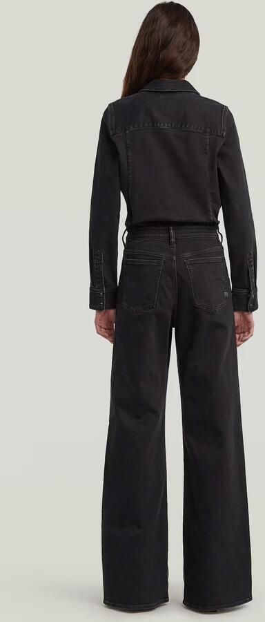 G-Star RAW Western Wide Leg Jumpsuit Anders Dames - Foto 7