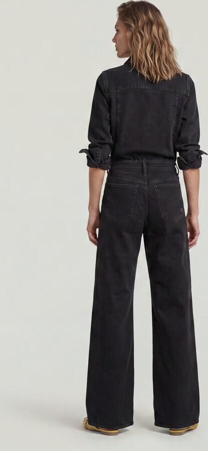 G-Star RAW Western Wide Leg Jumpsuit Anders Dames - Foto 6