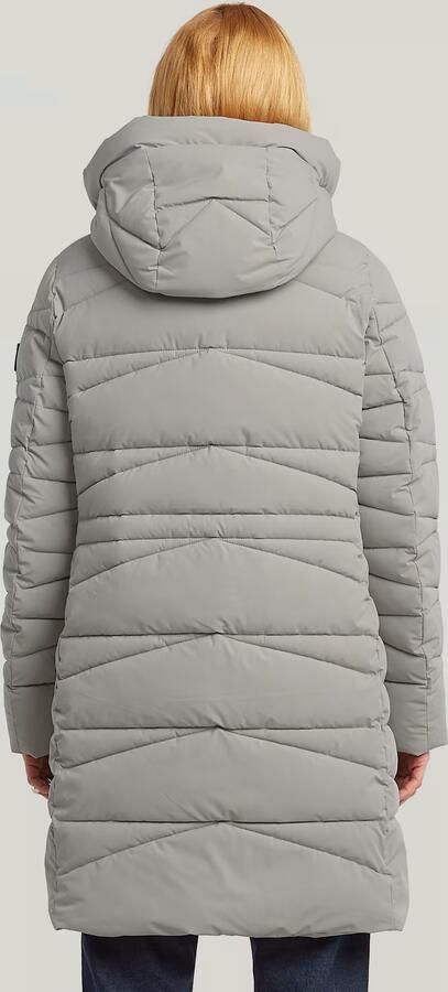 G-Star Raw Gewatteerde lange jas met steekzakken model 'Whistler' - Foto 5