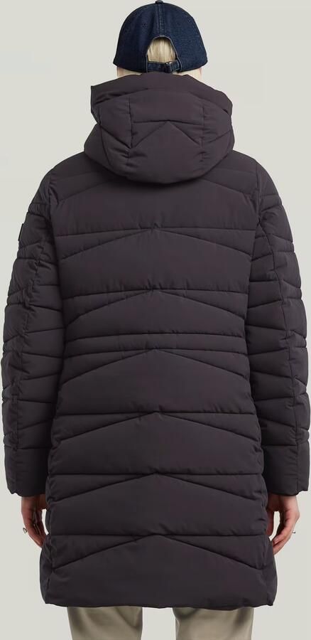 G-Star Raw Gewatteerde lange jas met steekzakken model 'Whistler' - Foto 6