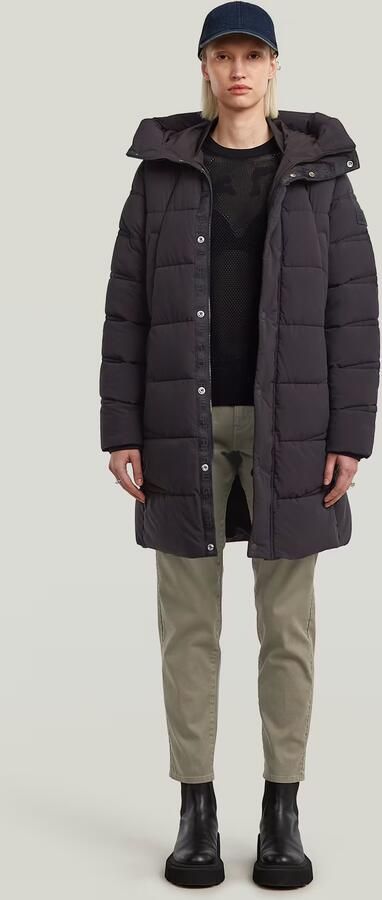 G-Star Raw Gewatteerde lange jas met steekzakken model 'Whistler' - Foto 5