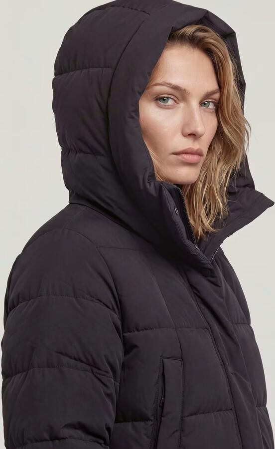 G-Star Raw Gewatteerde lange jas met steekzakken model 'Whistler' - Foto 5